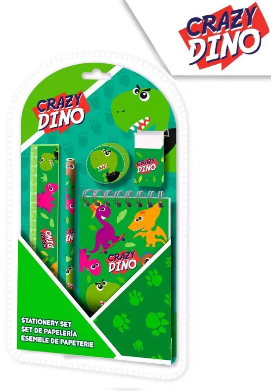 Dinoszaurusz írószer szett (5 db-os) termékfotó
