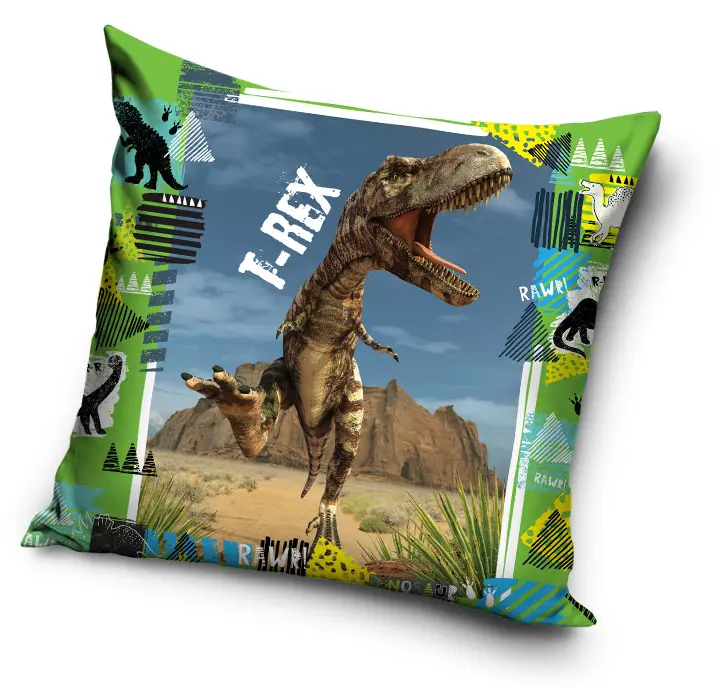 Dinoszaurusz párnahuzat 40*40 cm termékfotó