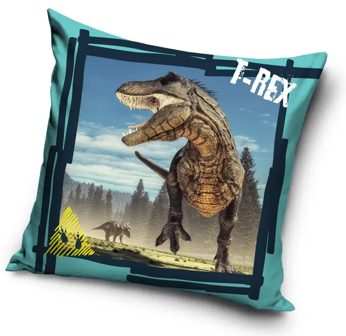 Dinoszaurusz párnahuzat 40*40 cm termékfotó