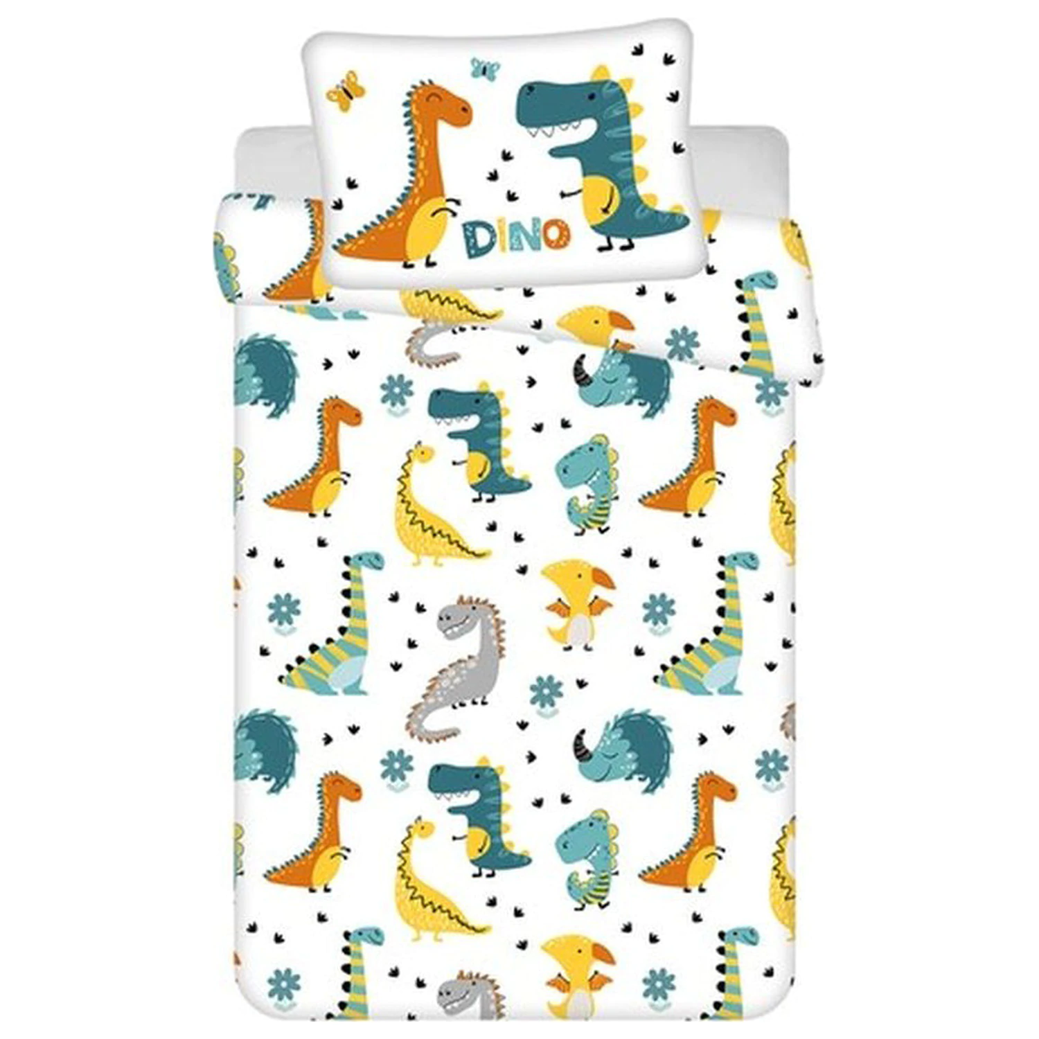 Dinoszaurusz Roaring Colors gyerek, ovis ágyneműhuzat  termékfotó