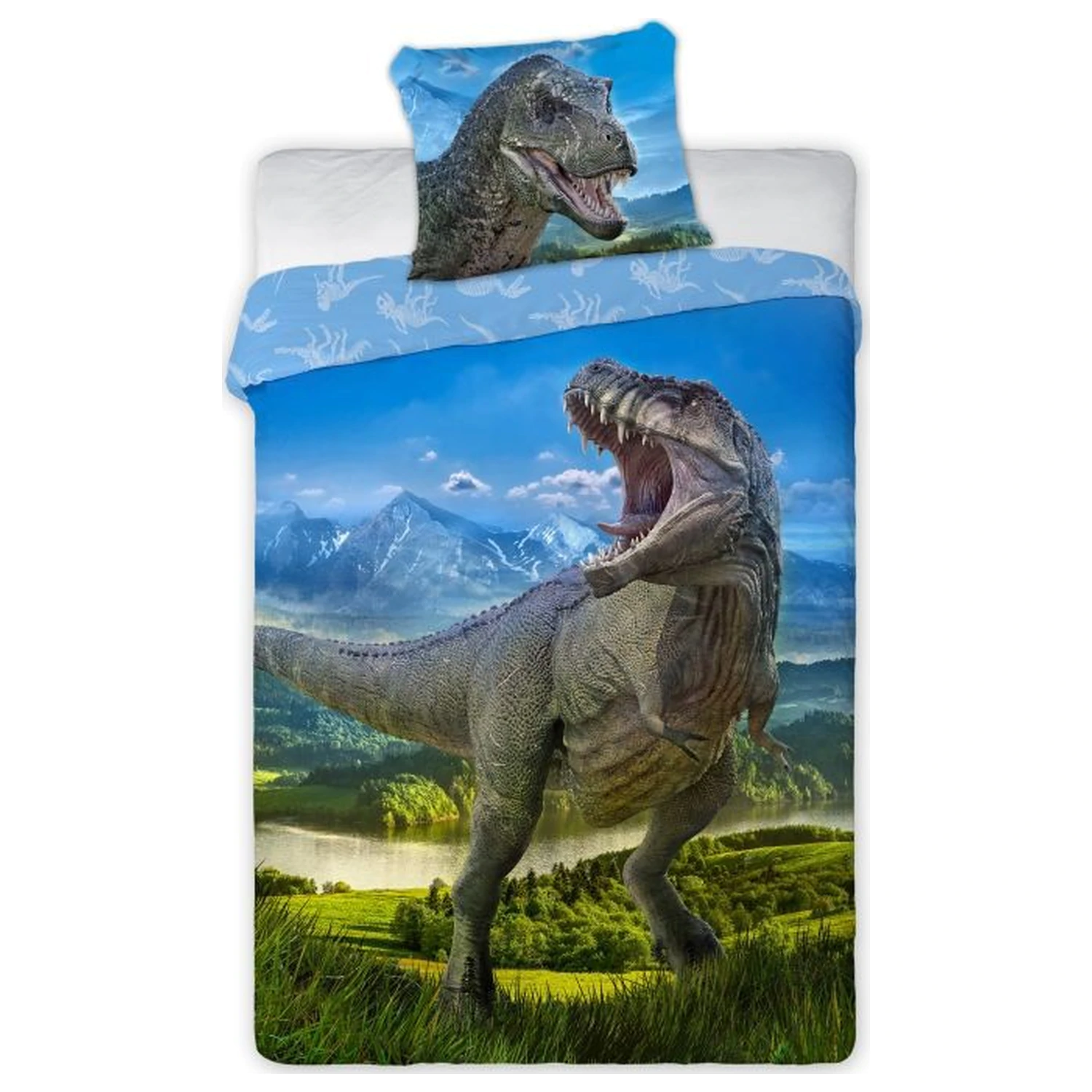 Dinoszaurusz T-Rex ágyneműhuzat  termékfotó