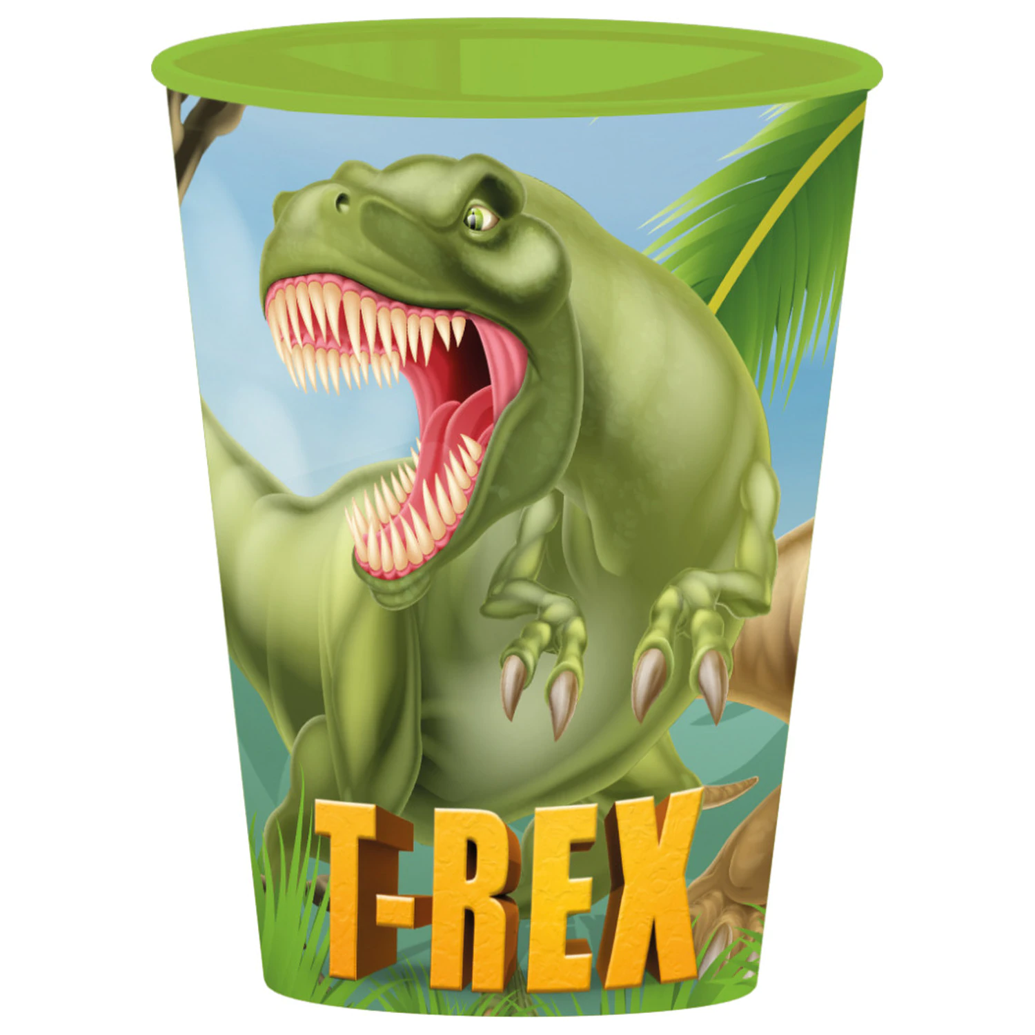 Dinoszaurusz T-Rex műanyag pohár 260 ml termékfotó