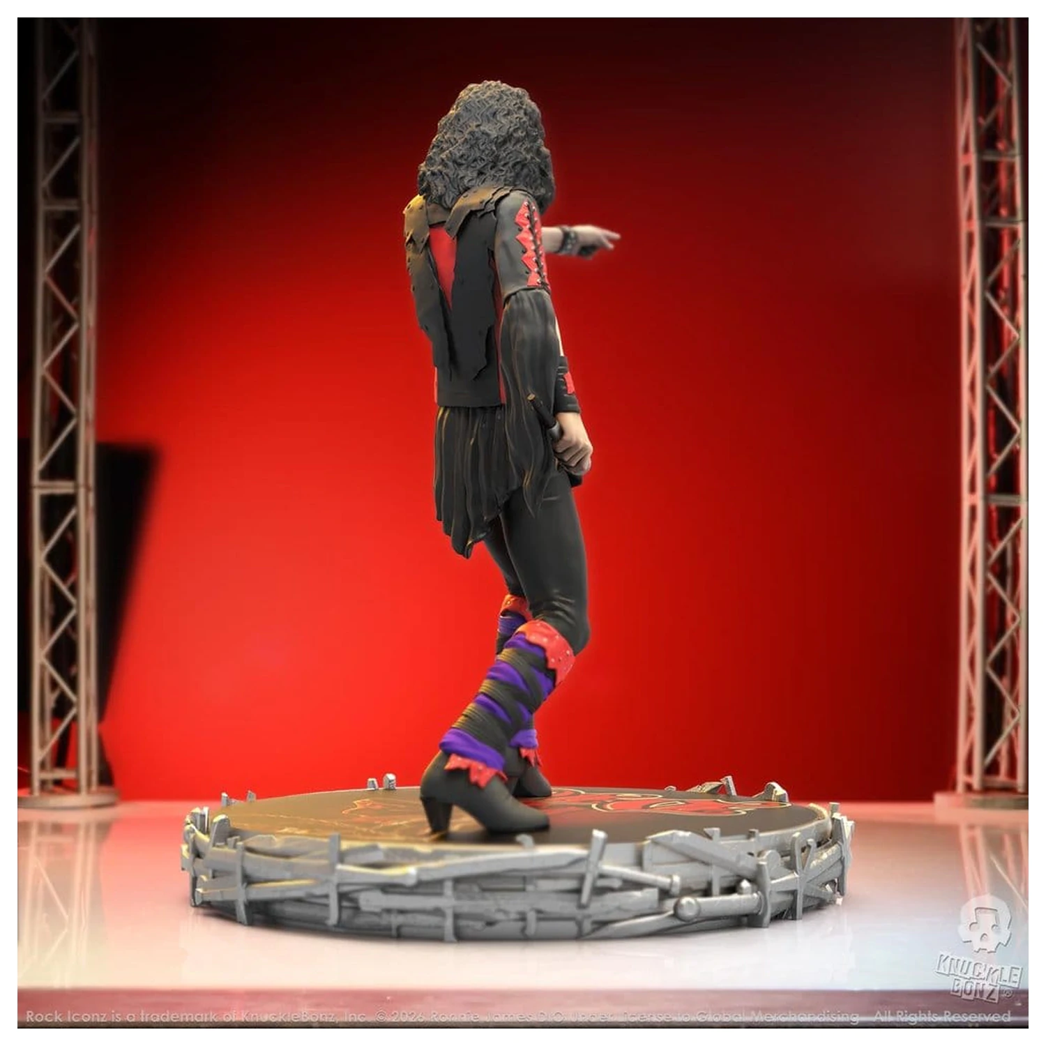 Dio Rock Iconz Ronnie James Dio III szobor figura 18 cm termékfotó