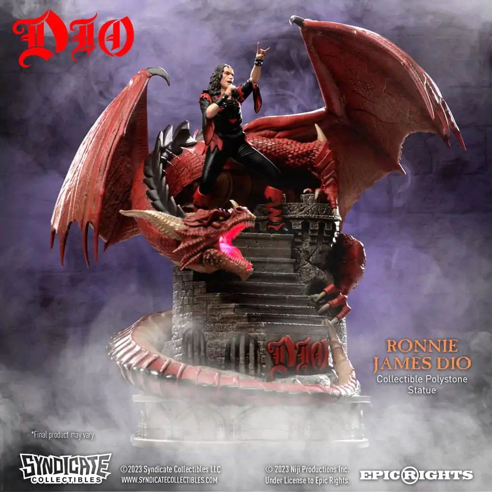 Dio szobor figura 1/10 Ronnie James Dio 36 cm termékfotó