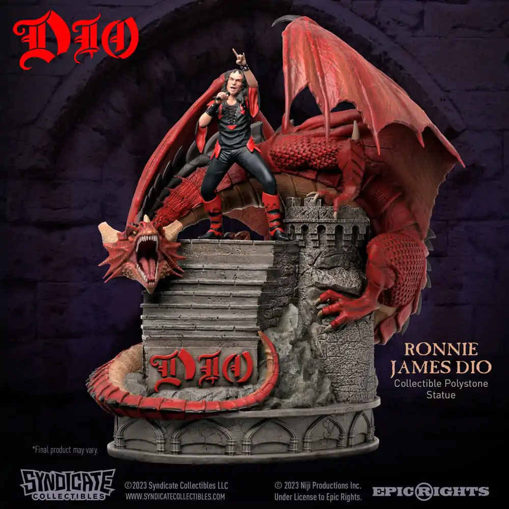 Dio szobor figura 1/10 Ronnie James Dio 36 cm termékfotó