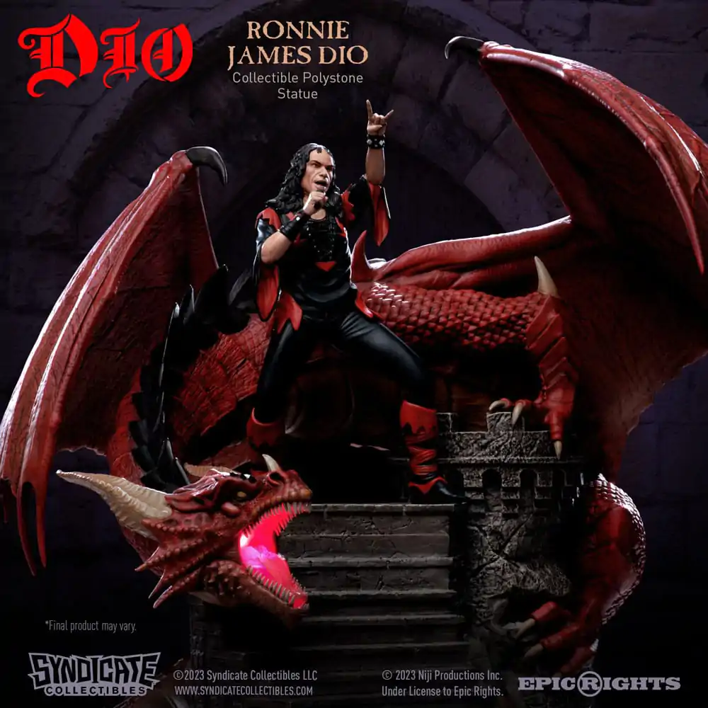 Dio szobor figura 1/10 Ronnie James Dio 36 cm termékfotó