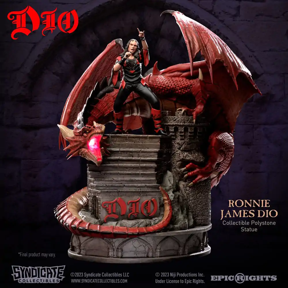 Dio szobor figura 1/10 Ronnie James Dio 36 cm termékfotó