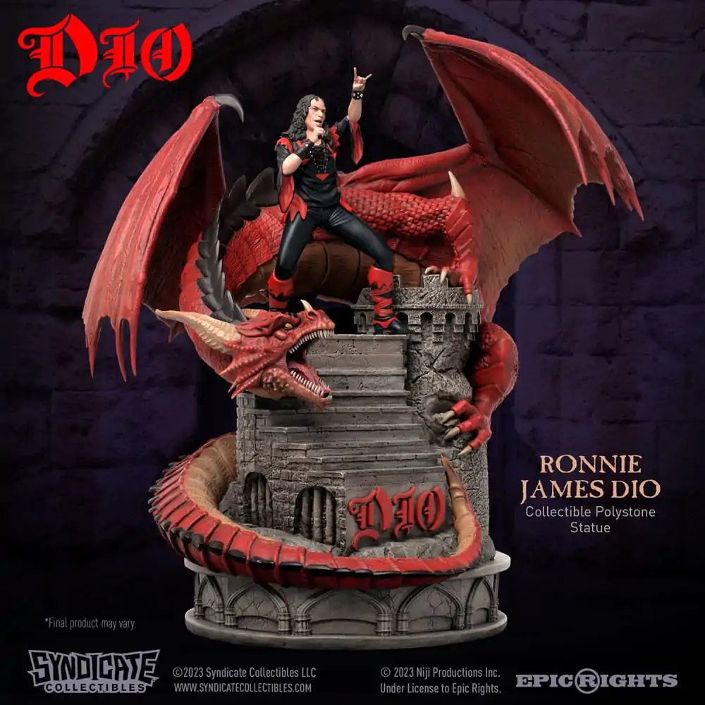 Dio szobor figura 1/10 Ronnie James Dio 36 cm termékfotó