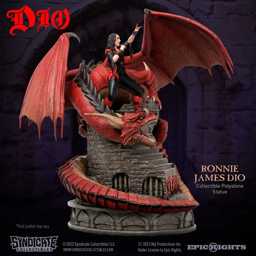 Dio szobor figura 1/10 Ronnie James Dio 36 cm termékfotó