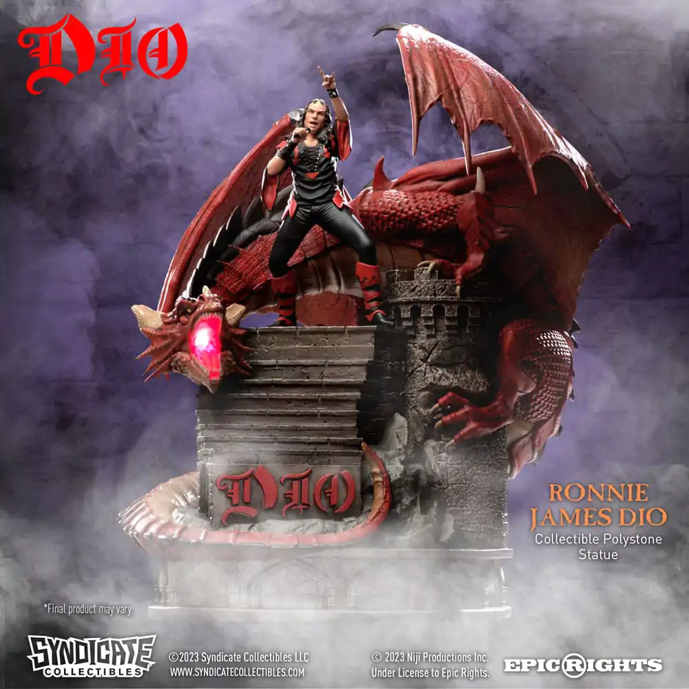 Dio szobor figura 1/10 Ronnie James Dio 36 cm termékfotó