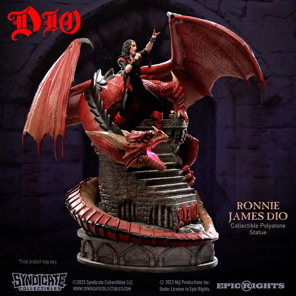 Dio szobor figura 1/10 Ronnie James Dio 36 cm termékfotó