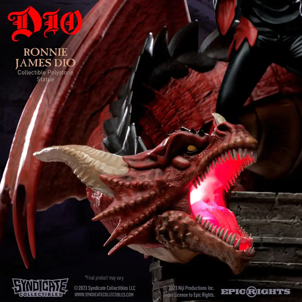 Dio szobor figura 1/10 Ronnie James Dio 36 cm termékfotó