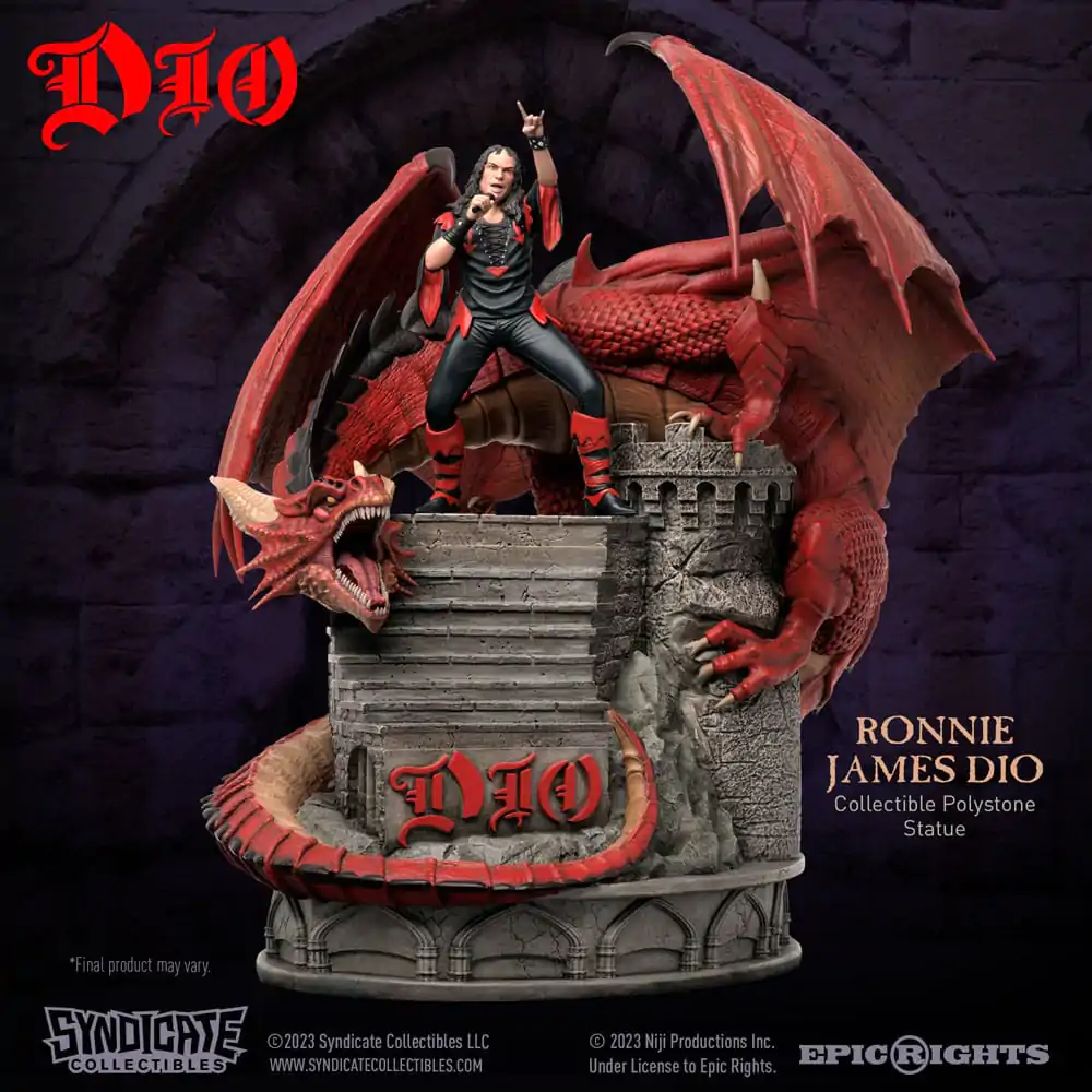 Dio szobor figura 1/10 Ronnie James Dio 36 cm termékfotó