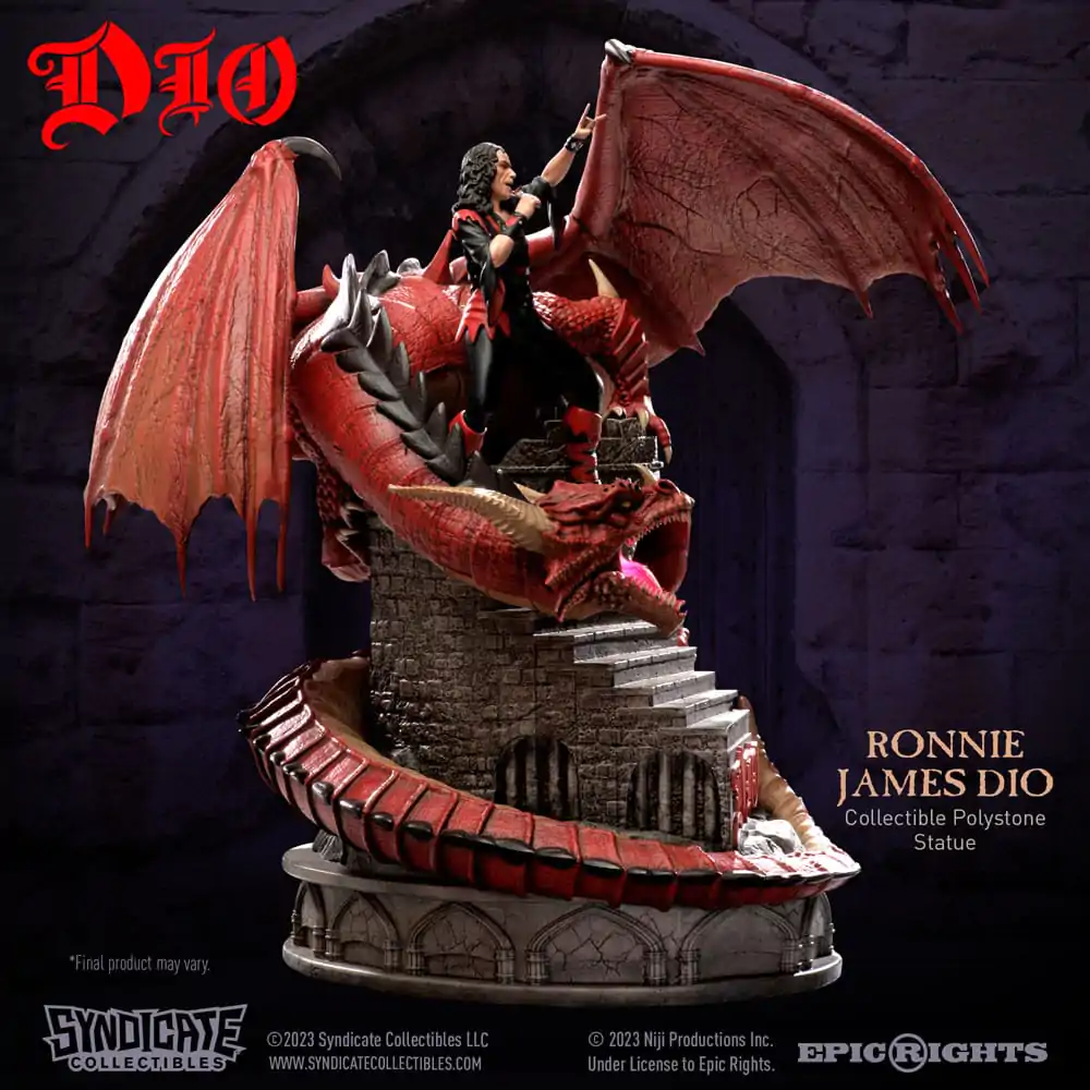 Dio szobor figura 1/10 Ronnie James Dio 36 cm termékfotó