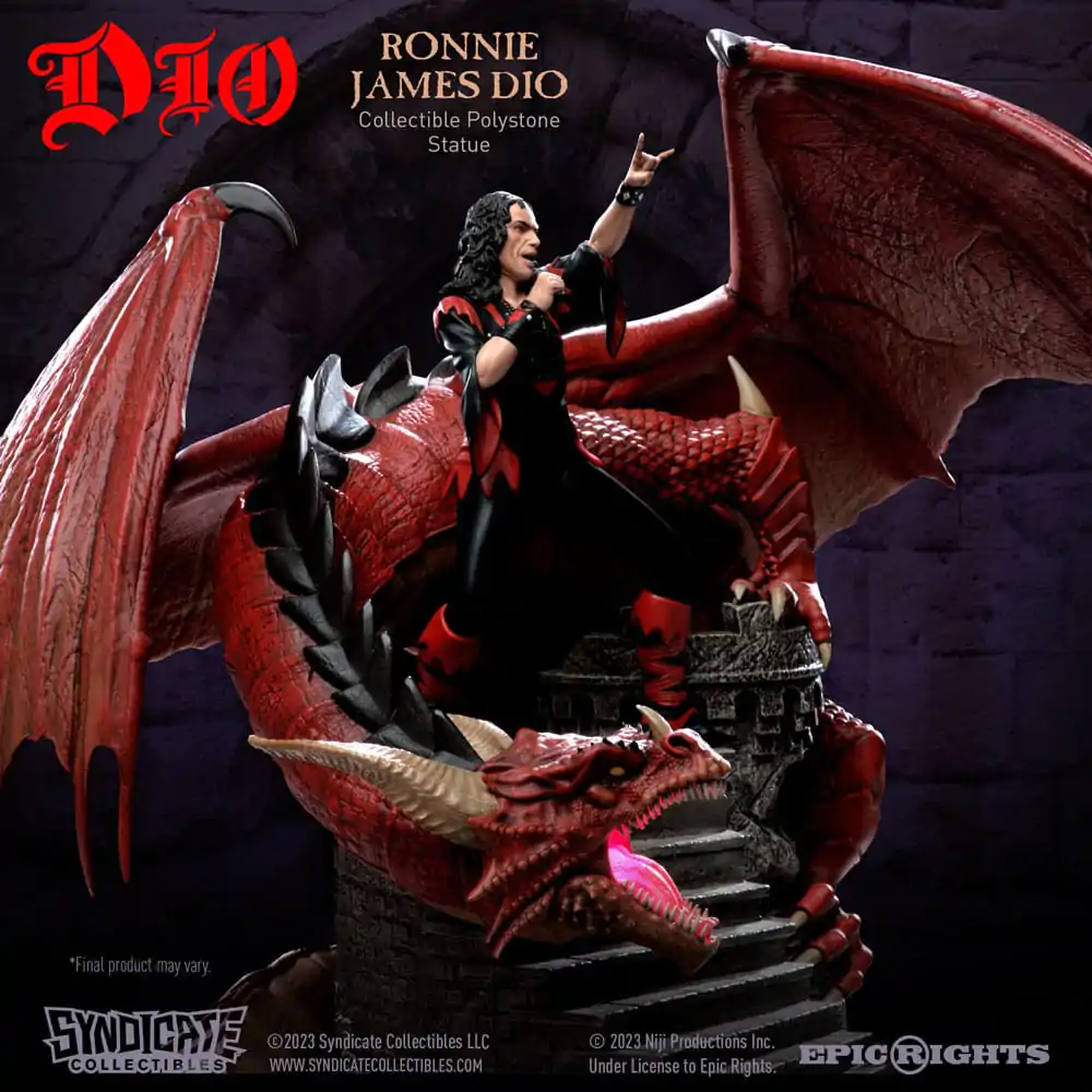 Dio szobor figura 1/10 Ronnie James Dio 36 cm termékfotó