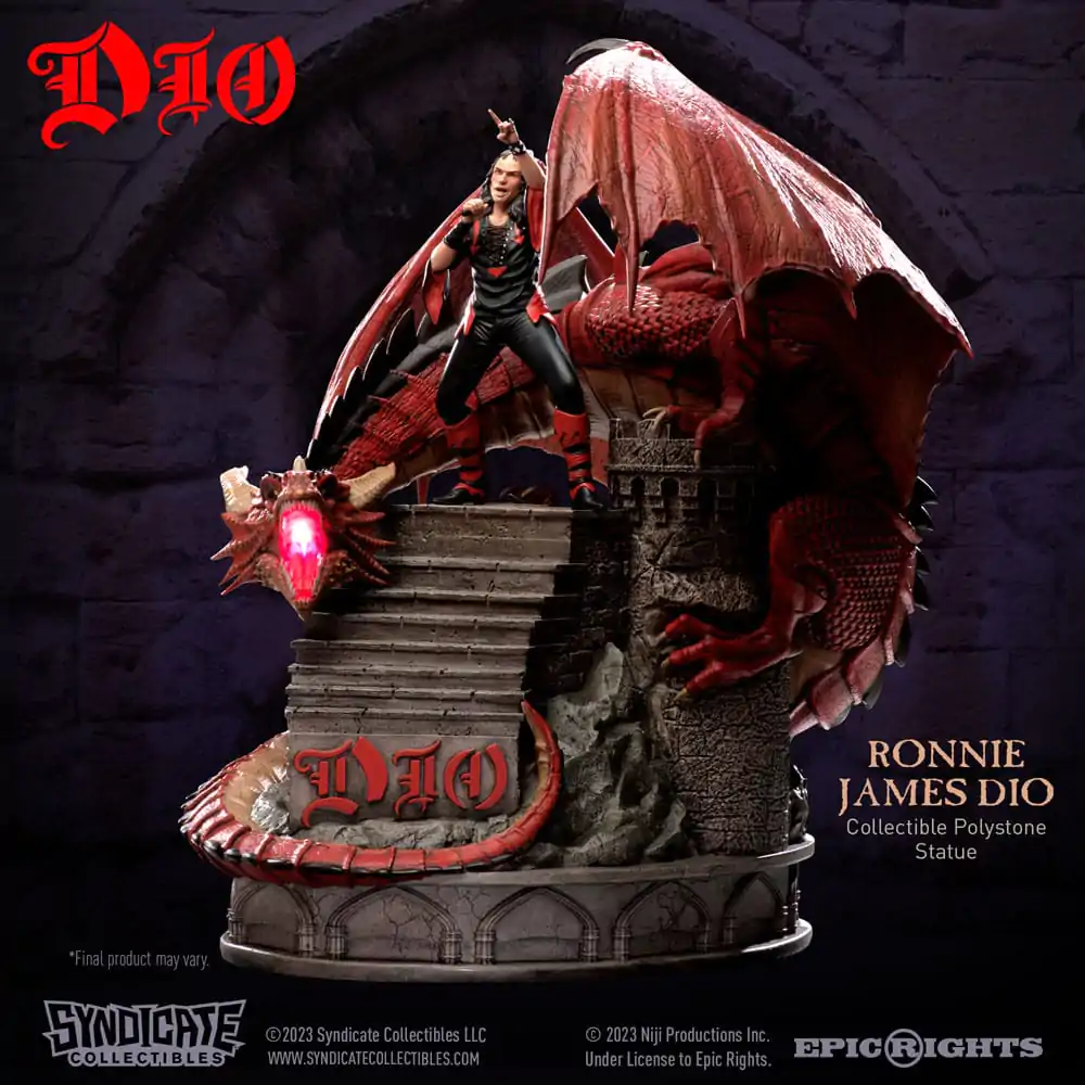 Dio szobor figura 1/10 Ronnie James Dio 36 cm termékfotó