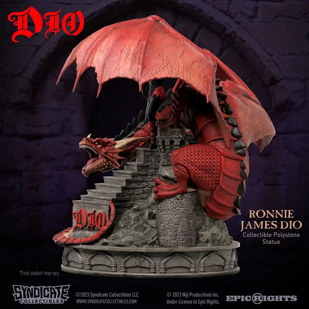 Dio szobor figura 1/10 Ronnie James Dio 36 cm termékfotó