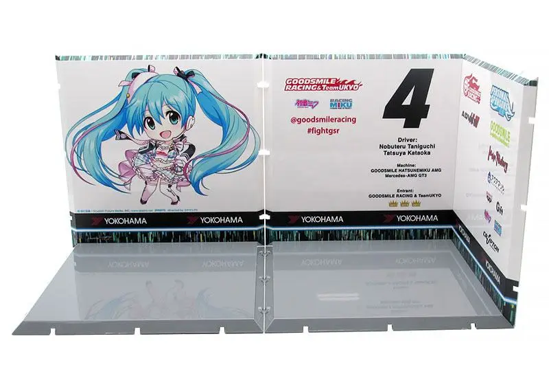 Dioramansion 150 Decorative for Nendoroid and Figma Gigures Racing Miku 2019 (Pit E) termékfotó