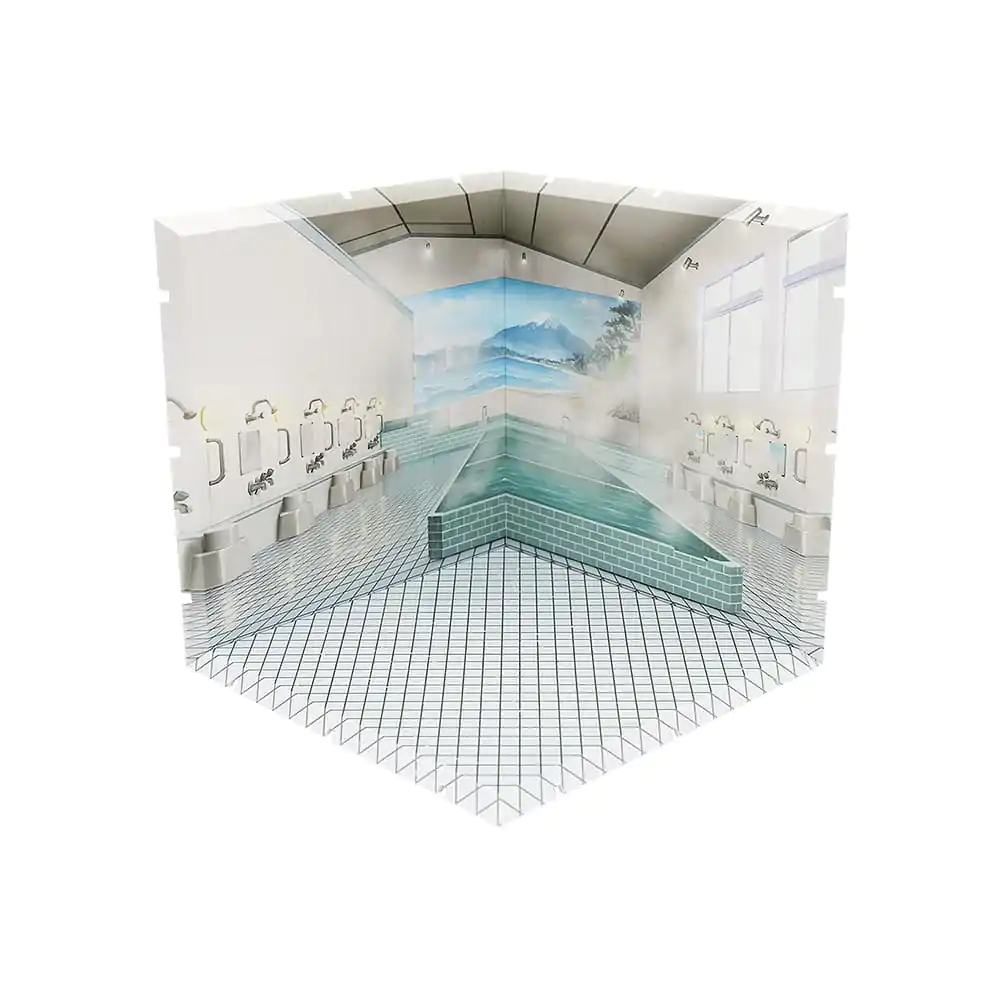 Dioramansion 150 Decorative Parts for Nendoroid and Figma Figures Public Bath termékfotó