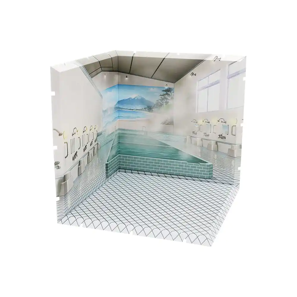Dioramansion 150 Decorative Parts for Nendoroid and Figma Figures Public Bath termékfotó