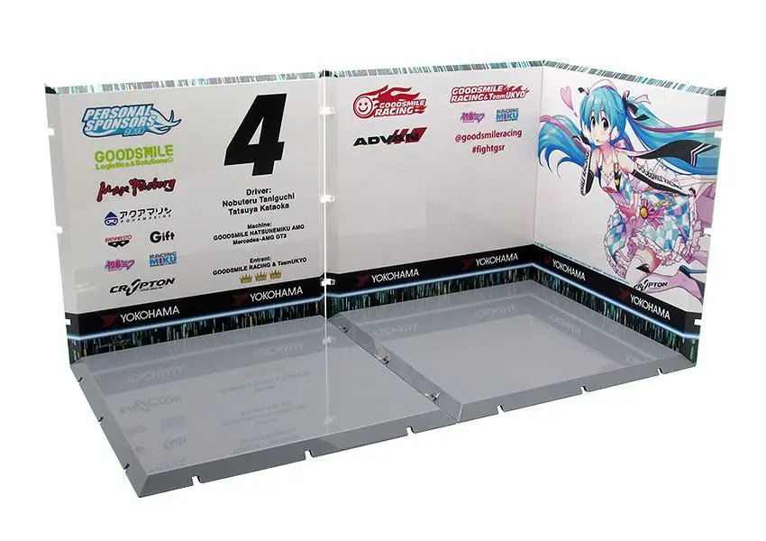 Dioramansion 150 Decorative Parts for Nendoroid and Figma Figures Racing Miku 2019  (Pit A) termékfotó