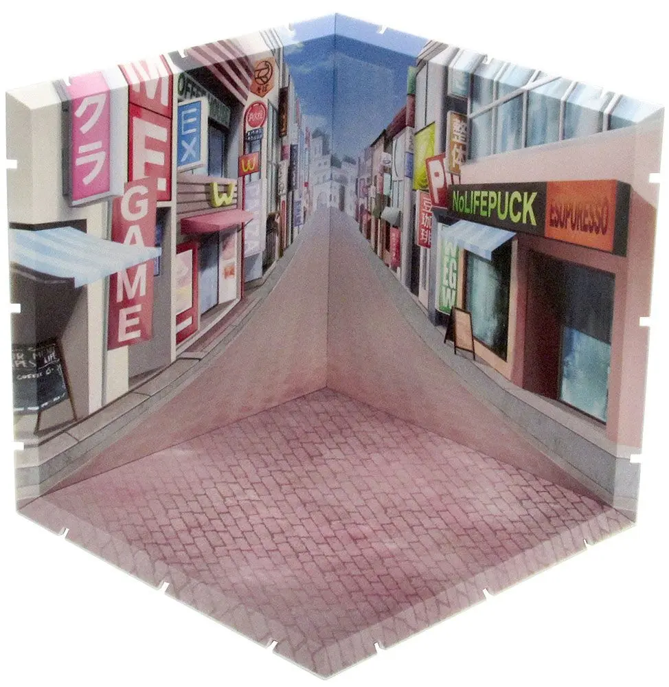 Dioramansion 150 Decorative Parts for Nendoroid and Figma Figures Shopping Street termékfotó