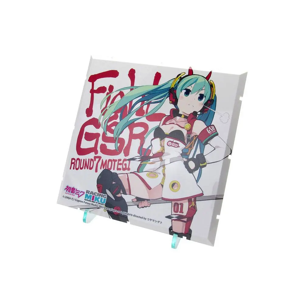 Dioramansion 150 Decorative Parts Racing Miku 2020 Pit Optional Panel Rd.7 MOTEGI termékfotó