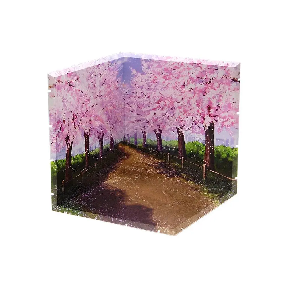 Dioramansion 200 Decorative Parts for Nendoroid and Figma Figures Cherry Blossom Road termékfotó