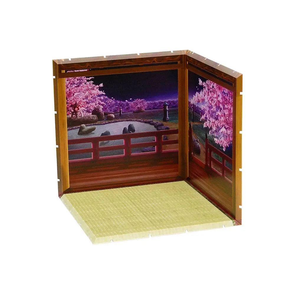 Dioramansion 200 Decorative Parts for Nendoroid and Figma Figures Cherry Blossoms at Night termékfotó