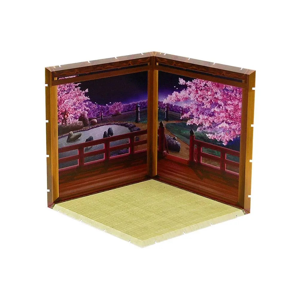 Dioramansion 200 Decorative Parts for Nendoroid and Figma Figures Cherry Blossoms at Night termékfotó