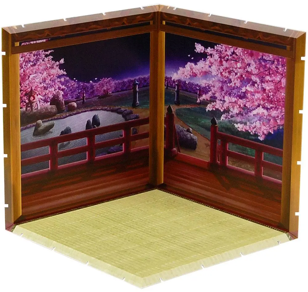 Dioramansion 200 Decorative Parts for Nendoroid and Figma Figures Cherry Blossoms at Night termékfotó