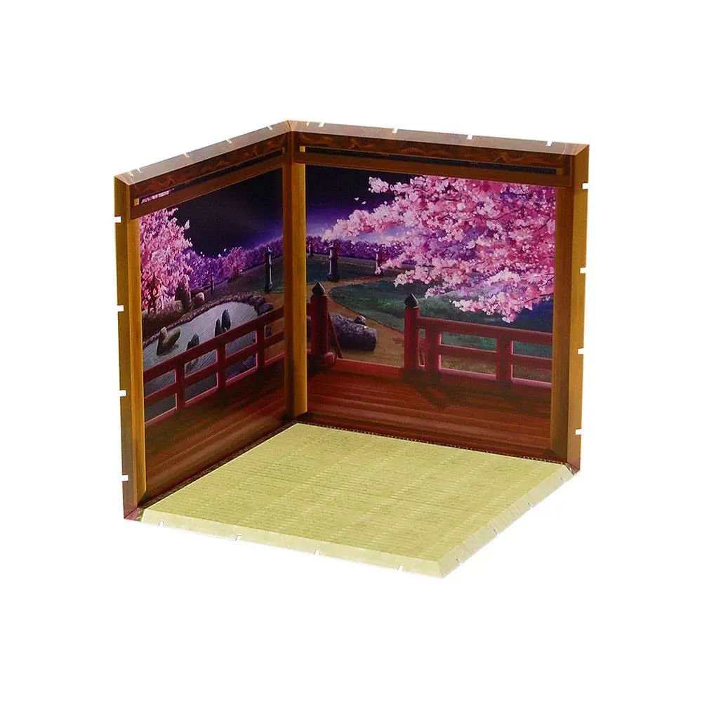 Dioramansion 200 Decorative Parts for Nendoroid and Figma Figures Cherry Blossoms at Night termékfotó