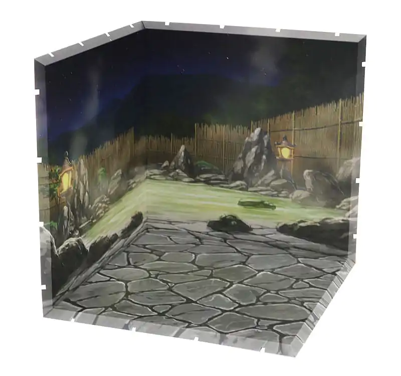 Dioramansion 200 Decorative Parts for Nendoroid and Figma Figures Outdoor Hot Springs termékfotó