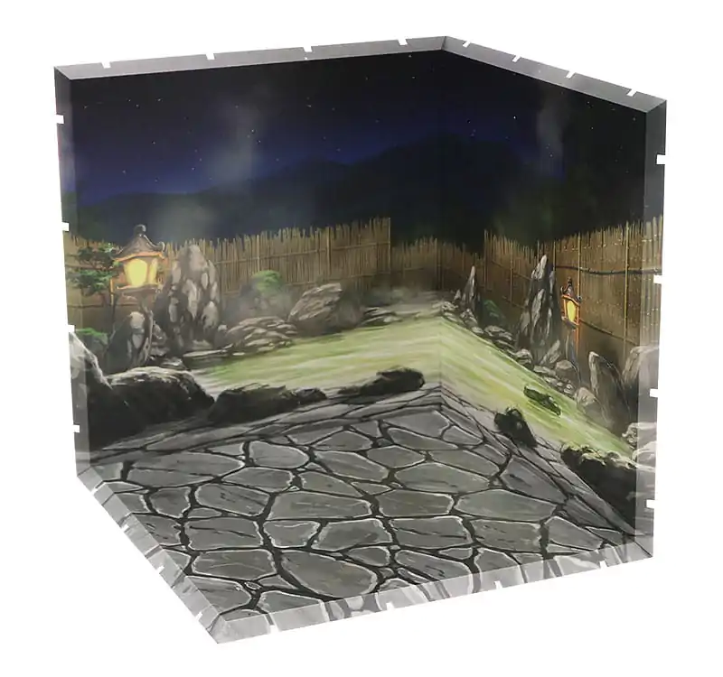 Dioramansion 200 Decorative Parts for Nendoroid and Figma Figures Outdoor Hot Springs termékfotó