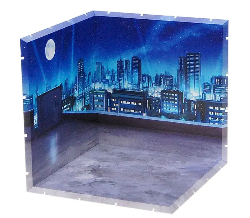Dioramansion 200 Decorative Parts for Nendoroid and Figma Figures Rooftop (Night) termékfotó