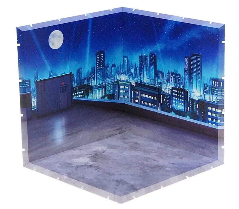 Dioramansion 200 Decorative Parts for Nendoroid and Figma Figures Rooftop (Night) termékfotó