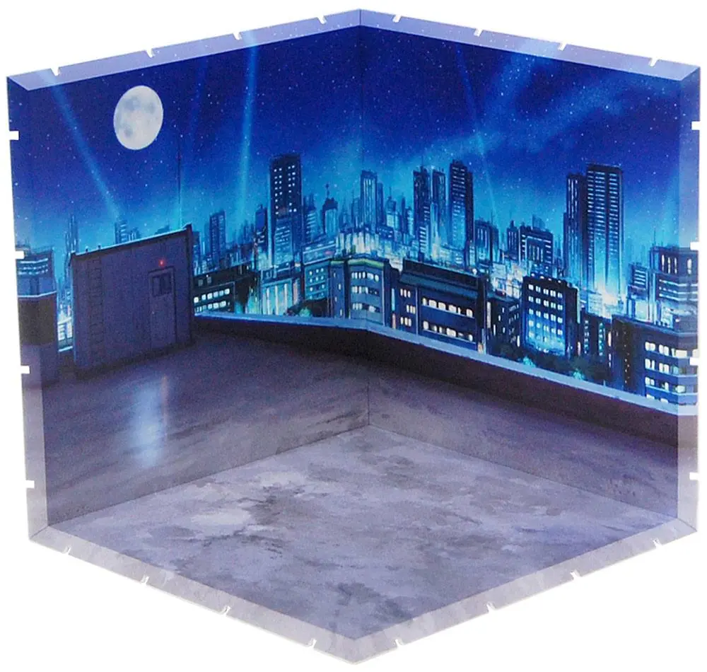 Dioramansion 200 Decorative Parts for Nendoroid and Figma Figures Rooftop (Night) termékfotó