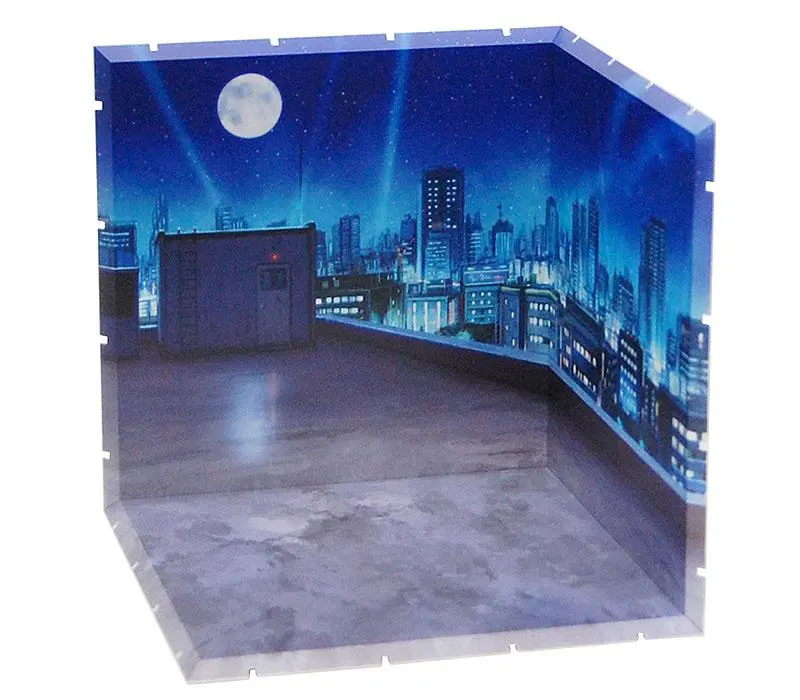 Dioramansion 200 Decorative Parts for Nendoroid and Figma Figures Rooftop (Night) termékfotó