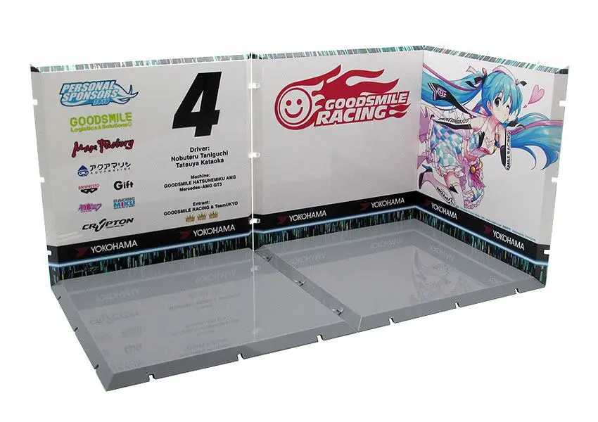 Dioramansion Decorative Parts for Nendoroid and Figma Figures Racing Miku 2019 (Pit B) termékfotó
