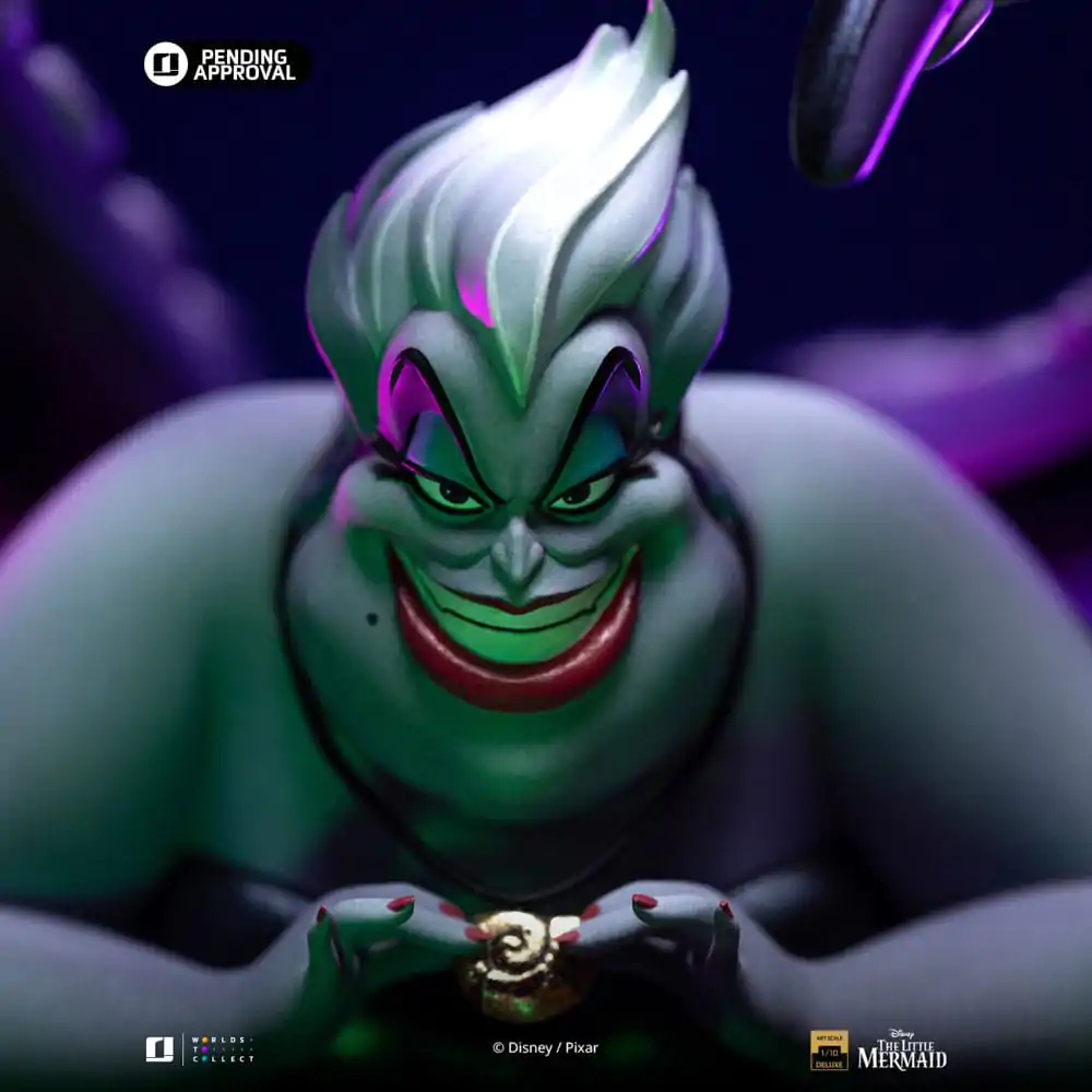 Disney's Villains Deluxe Art Scale 1/10 Ursula szobor figura 23 cm termékfotó
