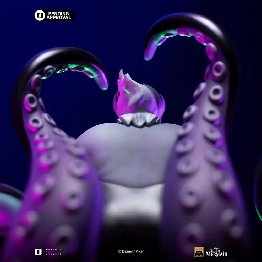 Disney's Villains Deluxe Art Scale 1/10 Ursula szobor figura 23 cm termékfotó