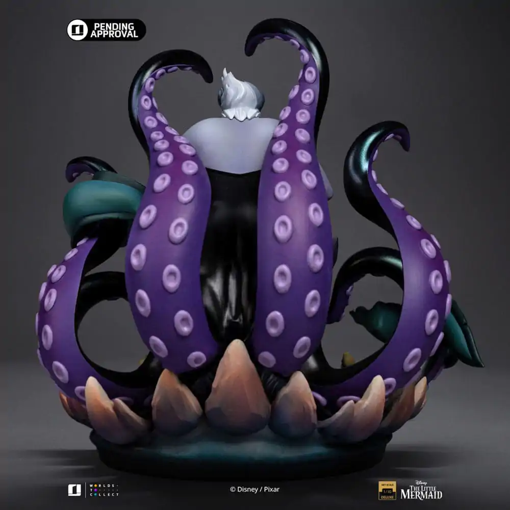 Disney's Villains Deluxe Art Scale 1/10 Ursula szobor figura 23 cm termékfotó