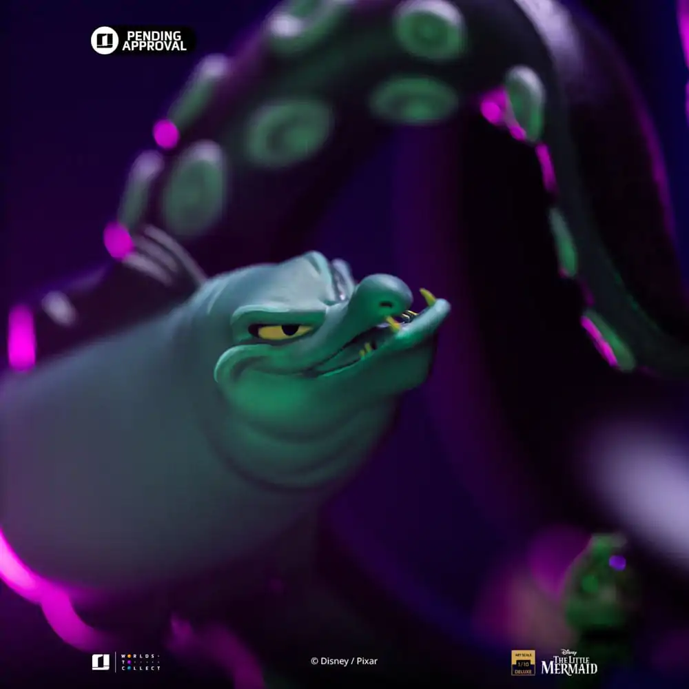 Disney's Villains Deluxe Art Scale 1/10 Ursula szobor figura 23 cm termékfotó