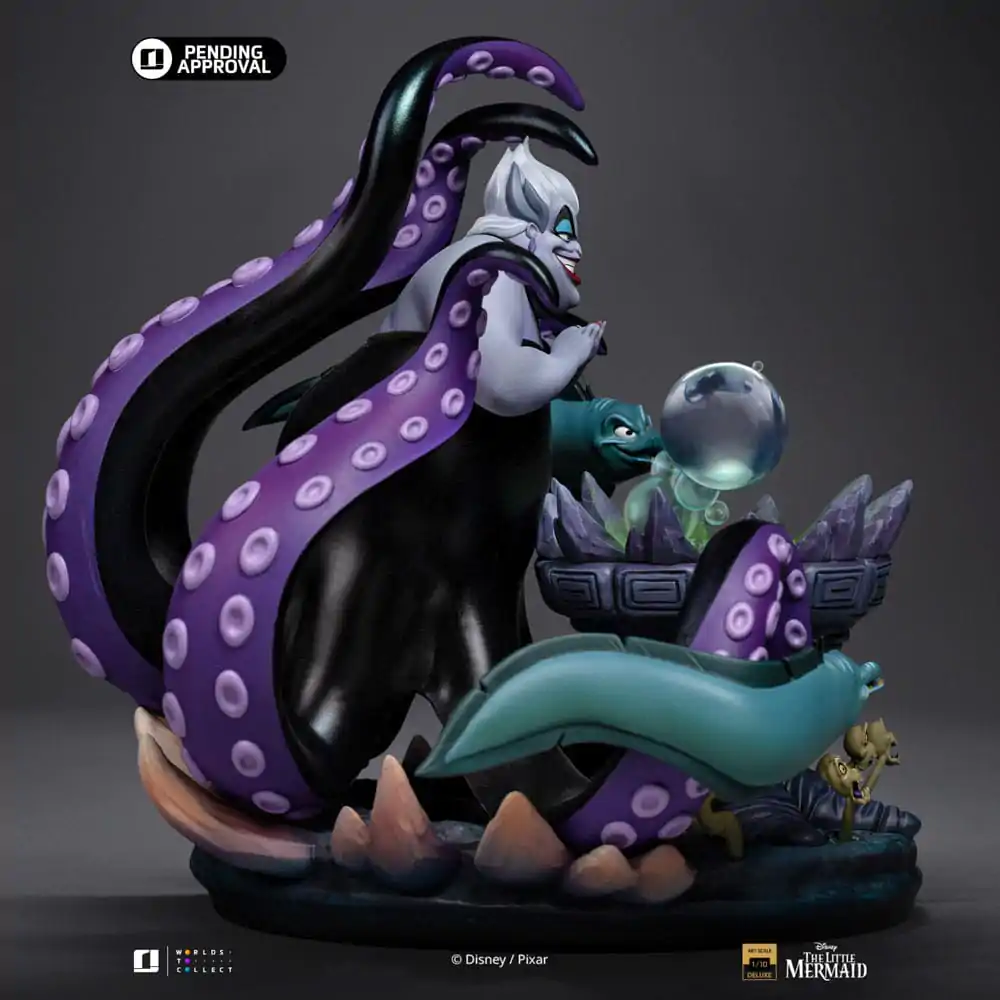 Disney's Villains Deluxe Art Scale 1/10 Ursula szobor figura 23 cm termékfotó