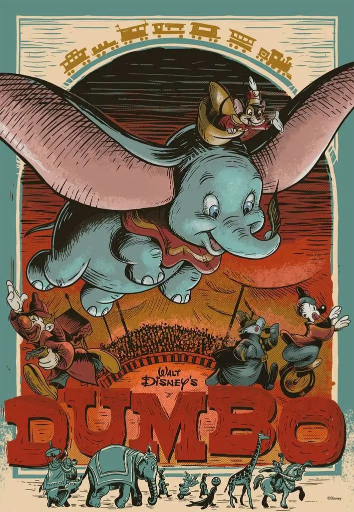 Disney 100 Dumbo puzzle (300 darab) termékfotó
