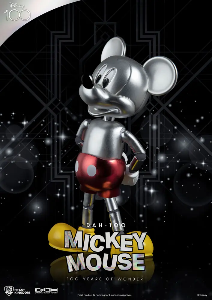 Disney 100 Years of Wonder Dynamic 8ction Heroes 1/9 Mickey Mouse akciófigura 16 cm termékfotó