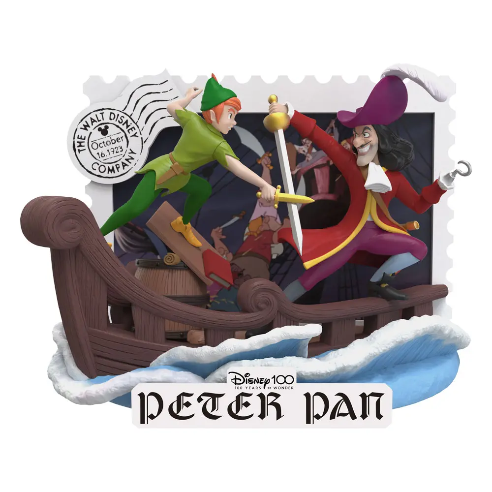 Disney 100th Anniversary D-Stage Peter Pan PVC Diorama szobor figura 12 cm termékfotó