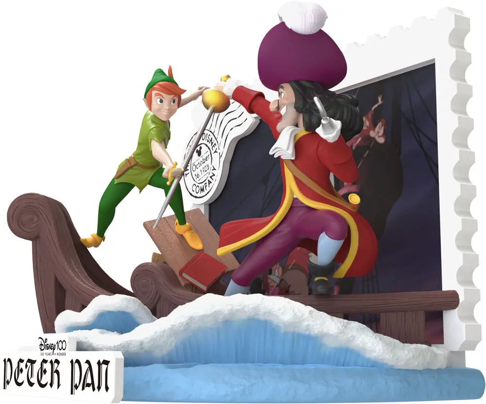 Disney 100th Anniversary D-Stage Peter Pan PVC Diorama szobor figura 12 cm termékfotó
