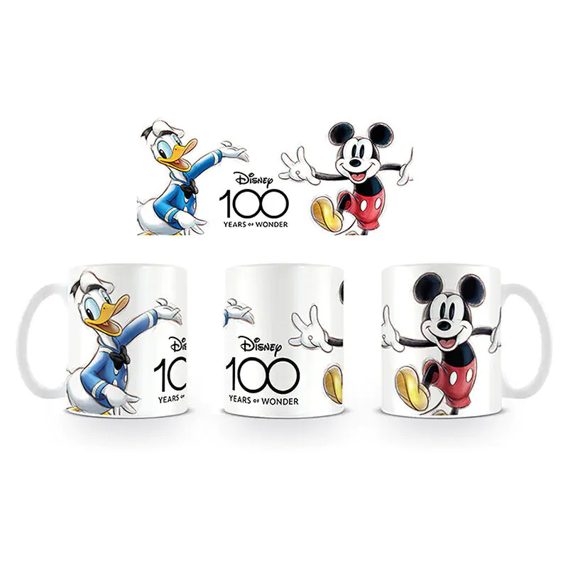 Disney 100th Anniversary Mickey & Donald bögre 315ml termékfotó