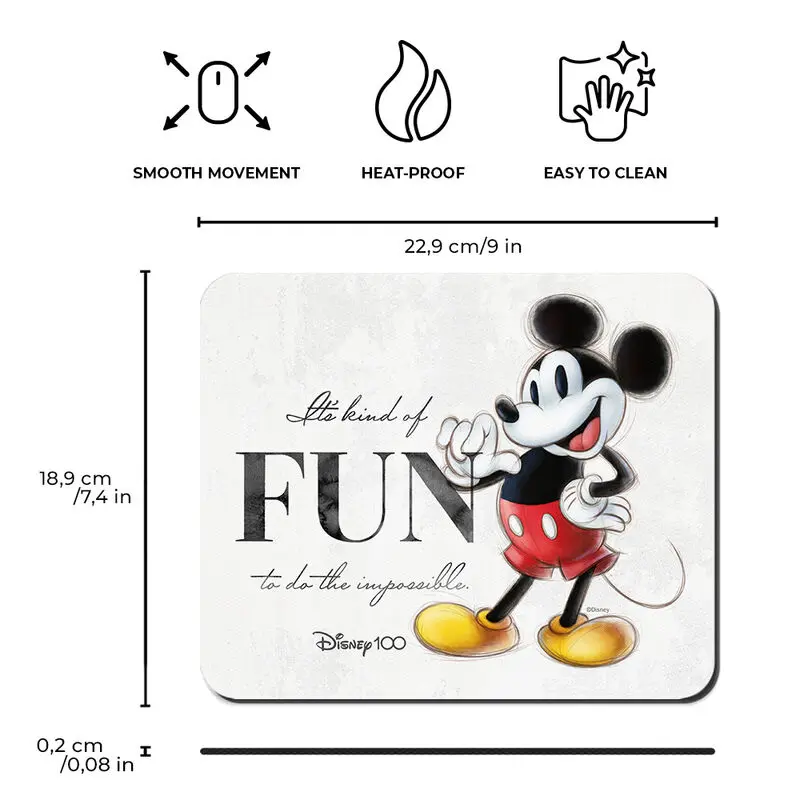 Disney 100th Anniversary Mickey egérpad termékfotó